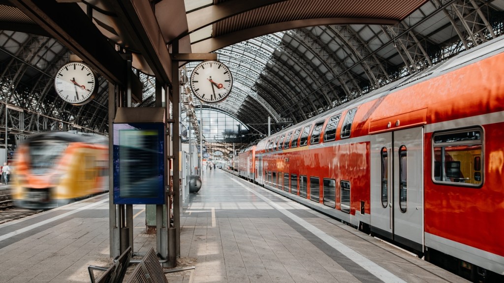 Redewendung: Nur Bahnhof verstehen.