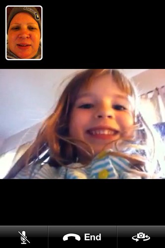 FaceTime with @thekidlet :)