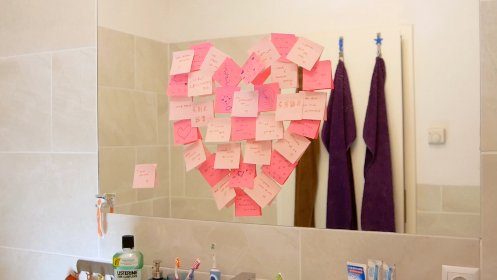 Post-it Herz