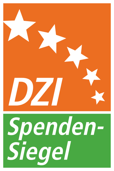 Das Logo eines Spendensiegels