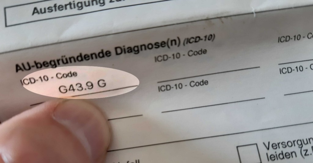 Was bedeutet der Diagnoseschlüssel auf dem Krankenschein?