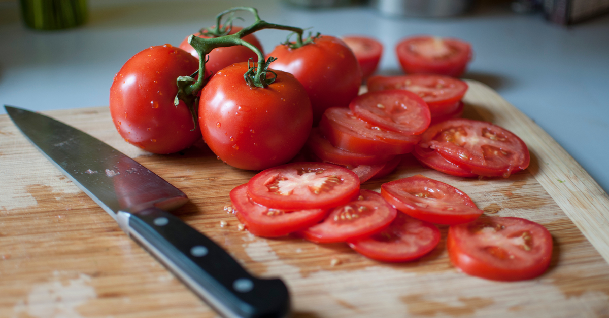 Geschnittene Tomaten