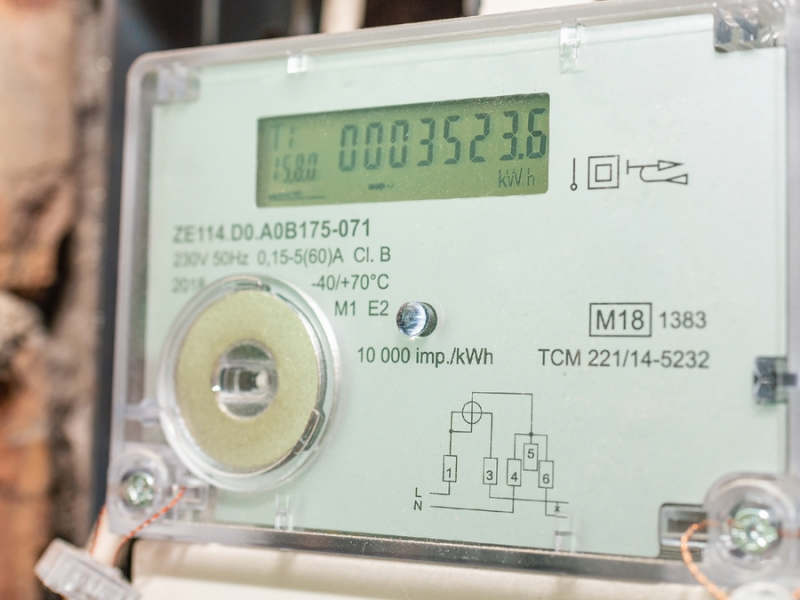 Smart Meter als Stromzähler.