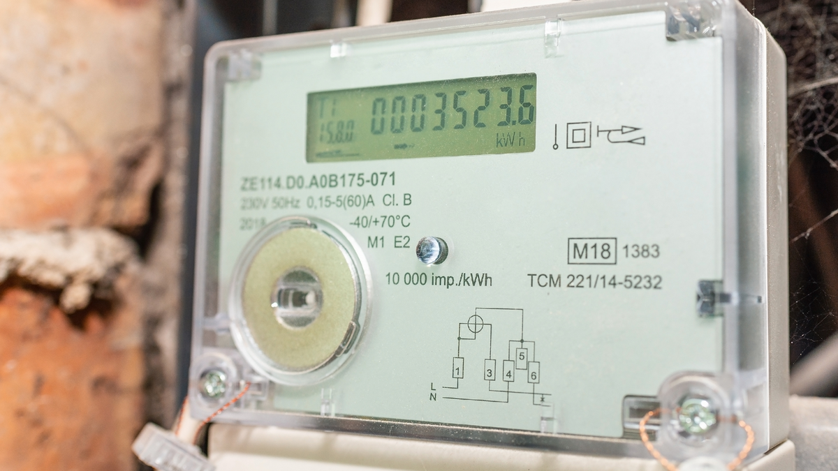 Smart Meter als Stromzähler.