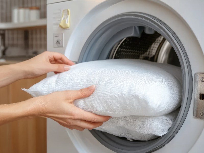 Waschen: Achtung, Keime – so oft solltest du deine Sofakissen waschen