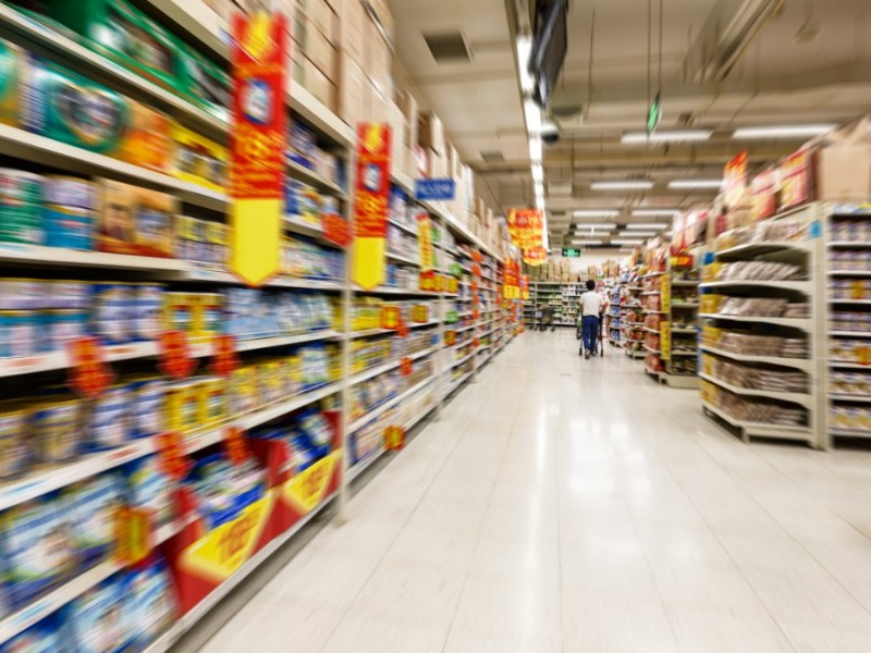 ein Supermarkt